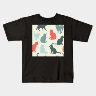 A collection of cats Kids T-Shirt